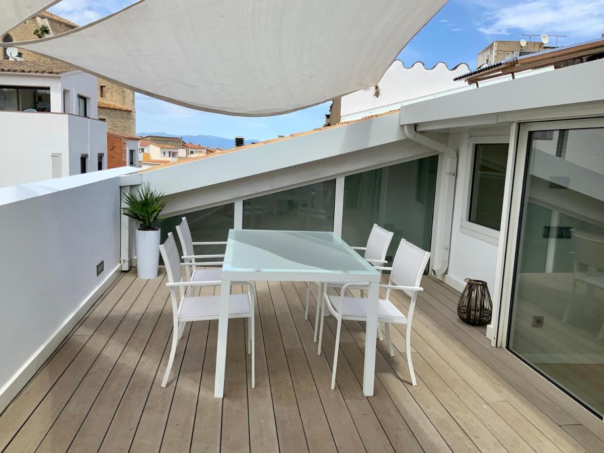Duplex Can Quim, Terrace Boutique Apartment L' Escala Esterno foto